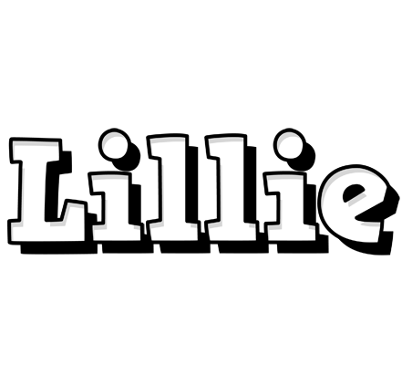 Lillie snowing logo