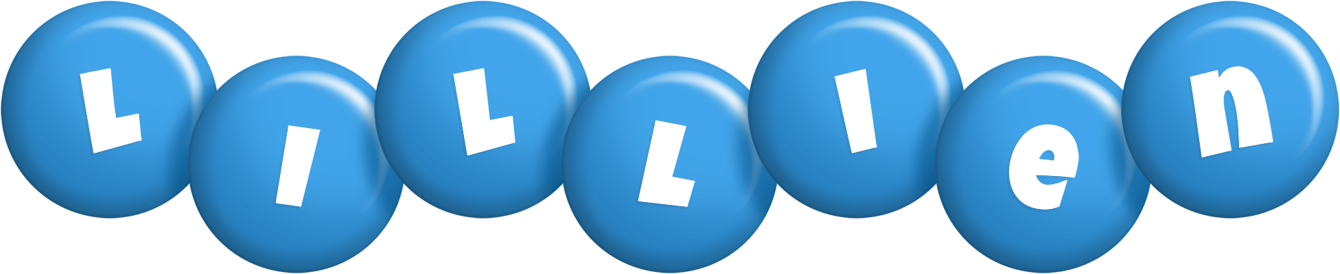 Lillien candy-blue logo