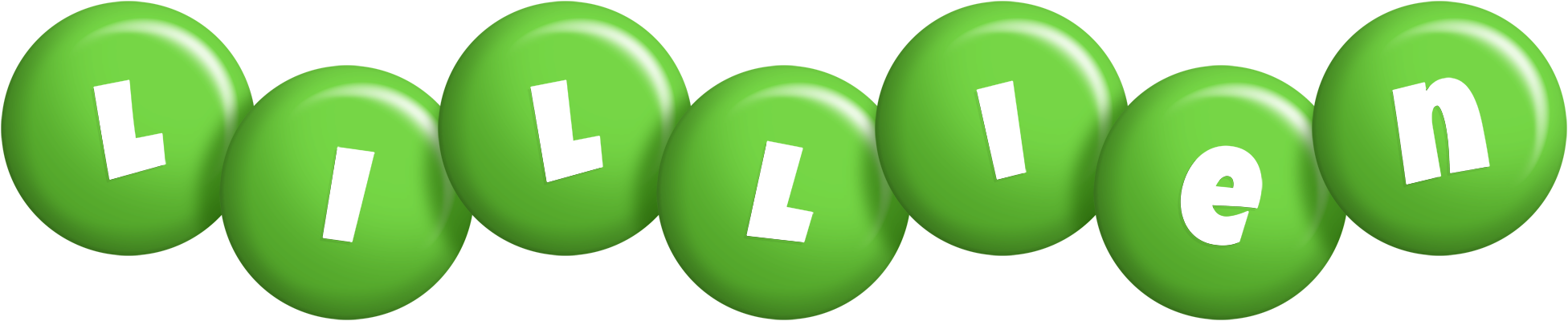 Lillien candy-green logo