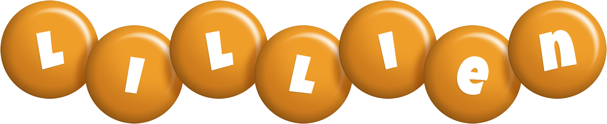 Lillien candy-orange logo