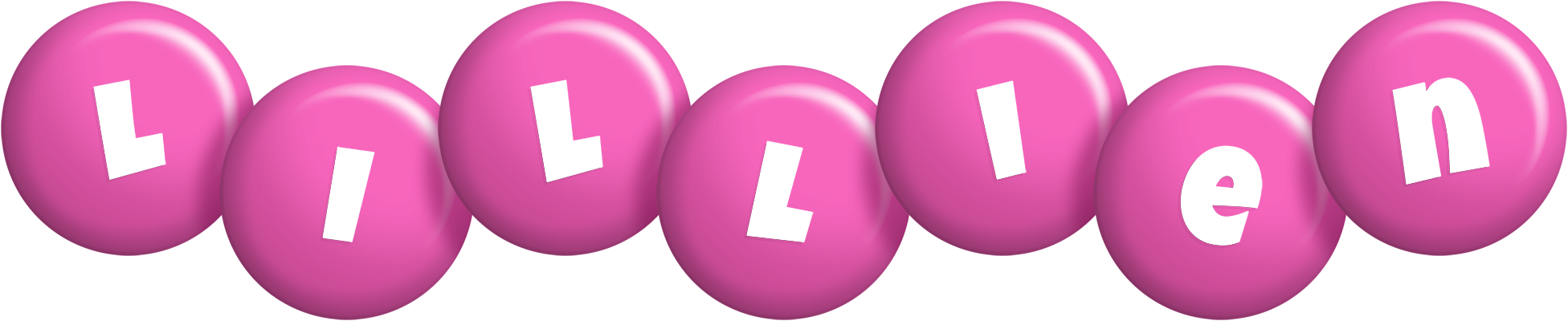 Lillien candy-pink logo
