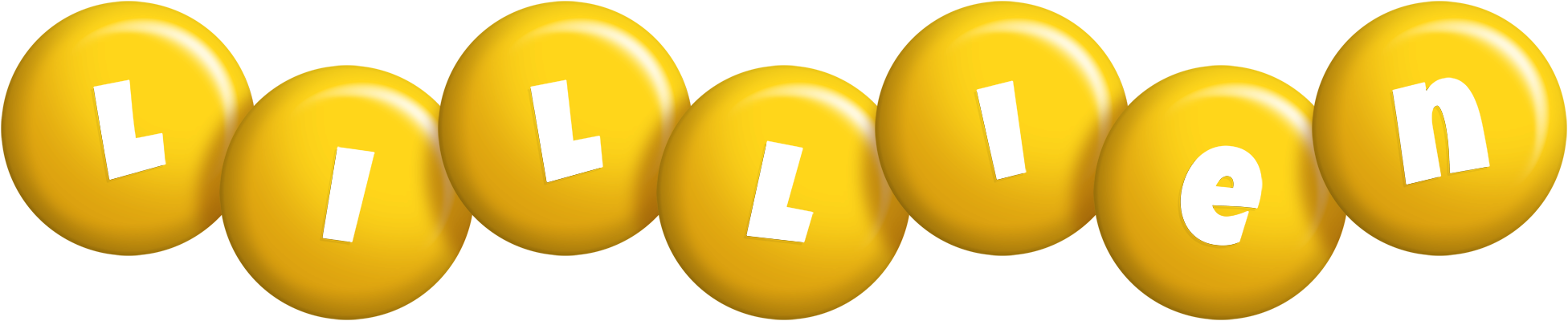 Lillien candy-yellow logo