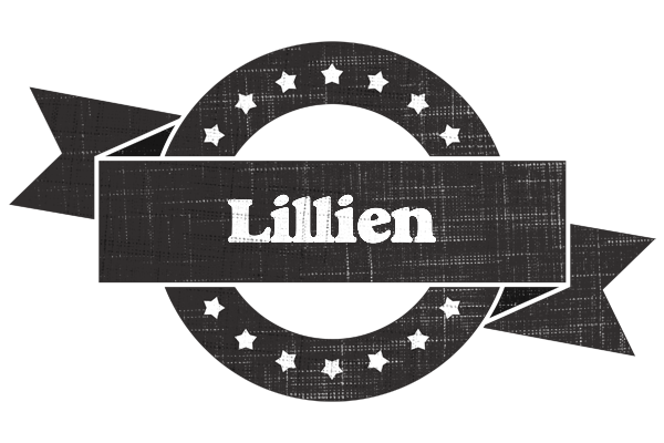 Lillien grunge logo