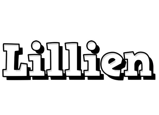 Lillien snowing logo