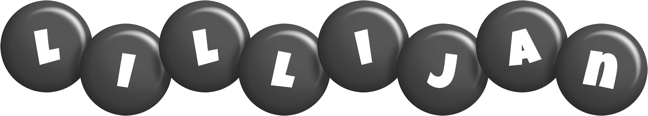 Lillijan candy-black logo