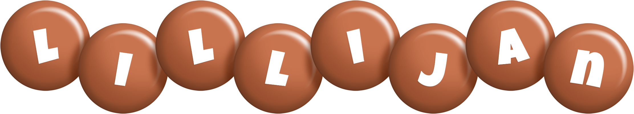 Lillijan candy-brown logo