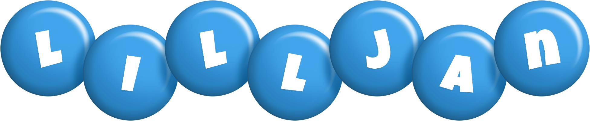 Lilljan candy-blue logo