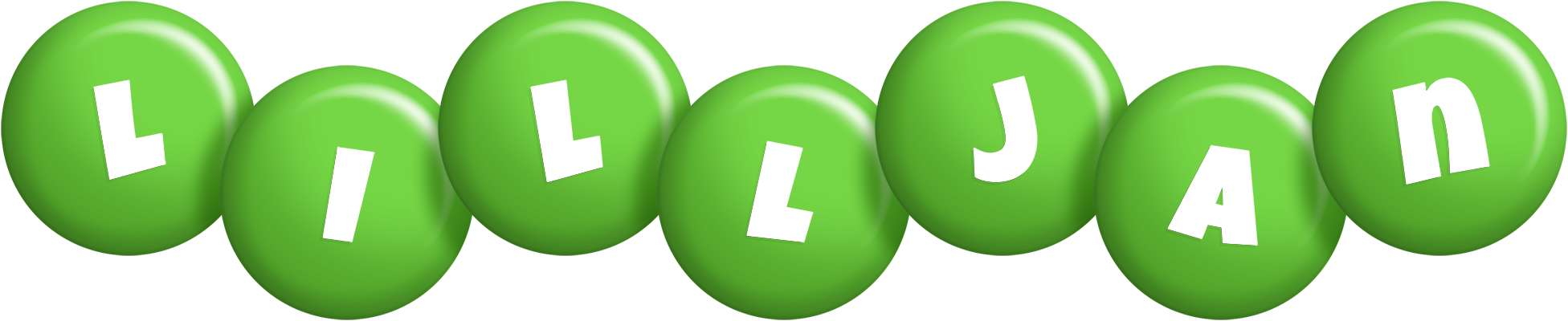 Lilljan candy-green logo
