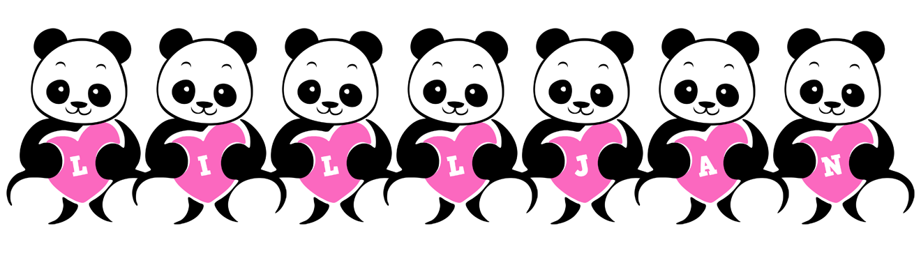 Lilljan love-panda logo