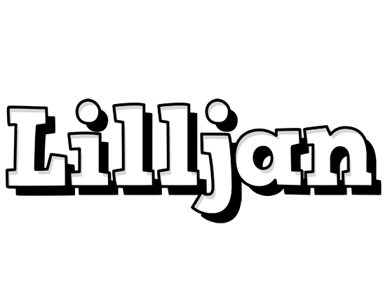 Lilljan snowing logo