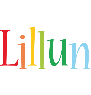 Lillun birthday logo