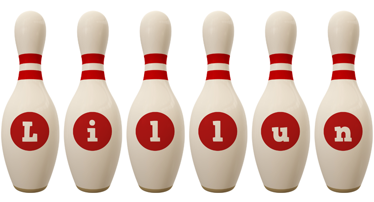 Lillun bowling-pin logo
