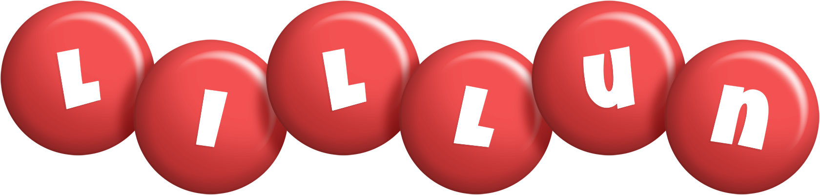 Lillun candy-red logo