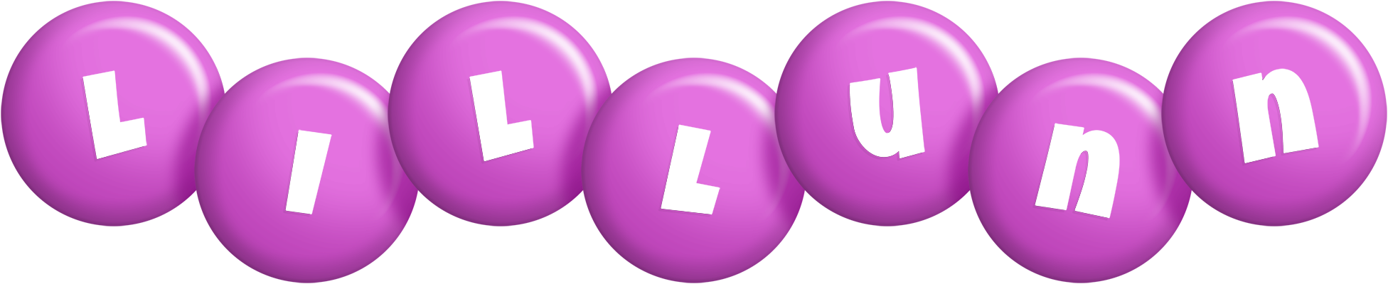 Lillunn candy-purple logo
