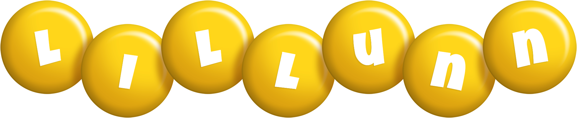 Lillunn candy-yellow logo
