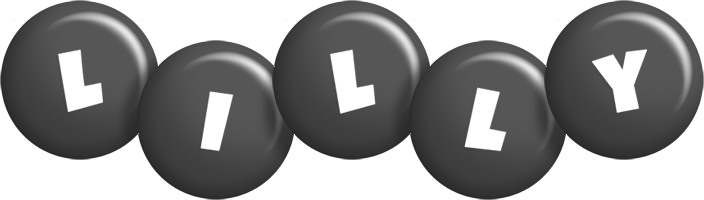 Lilly candy-black logo