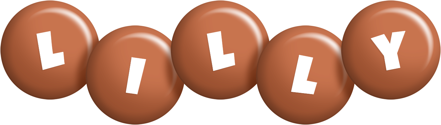 Lilly candy-brown logo