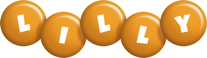 Lilly candy-orange logo