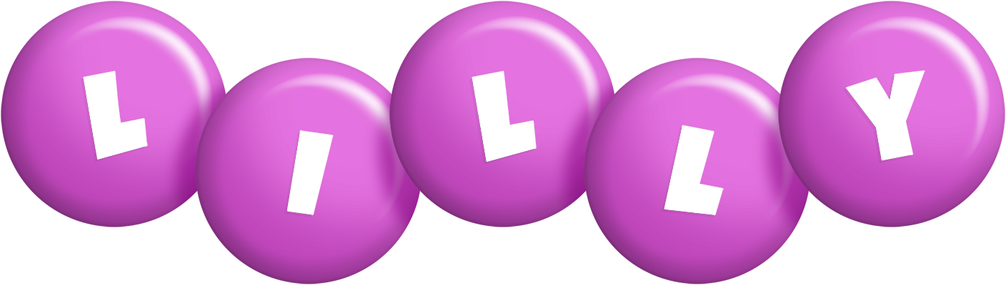 Lilly candy-purple logo