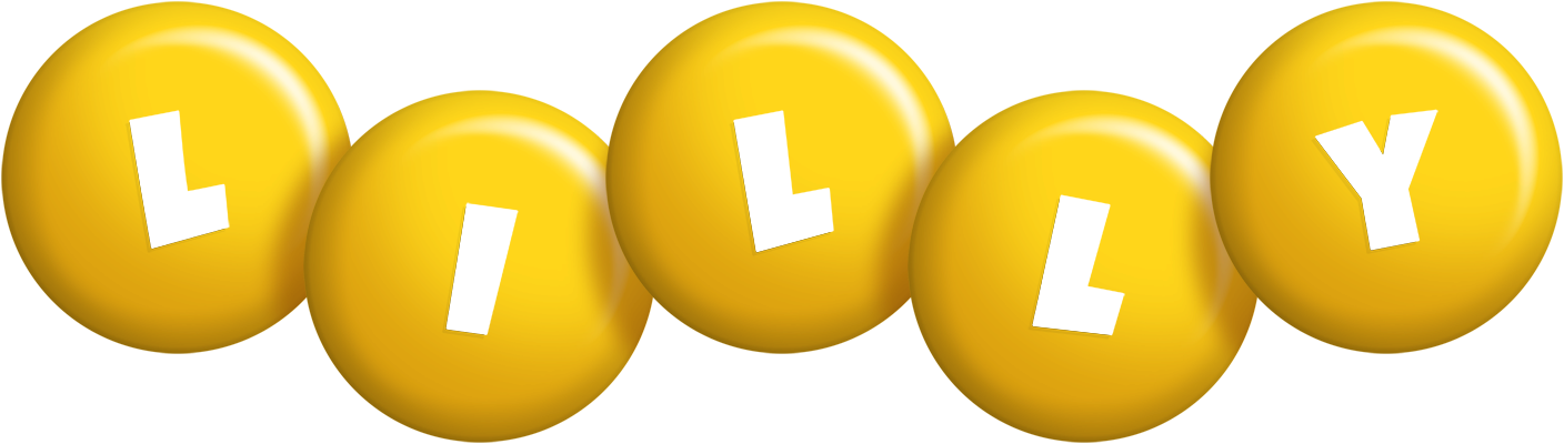 Lilly candy-yellow logo