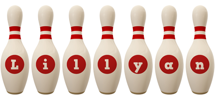Lillyan bowling-pin logo