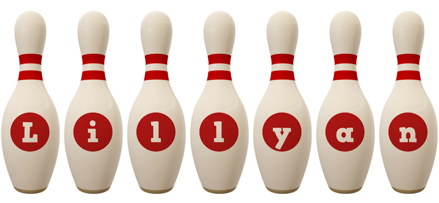 Lillyan bowling-pin logo