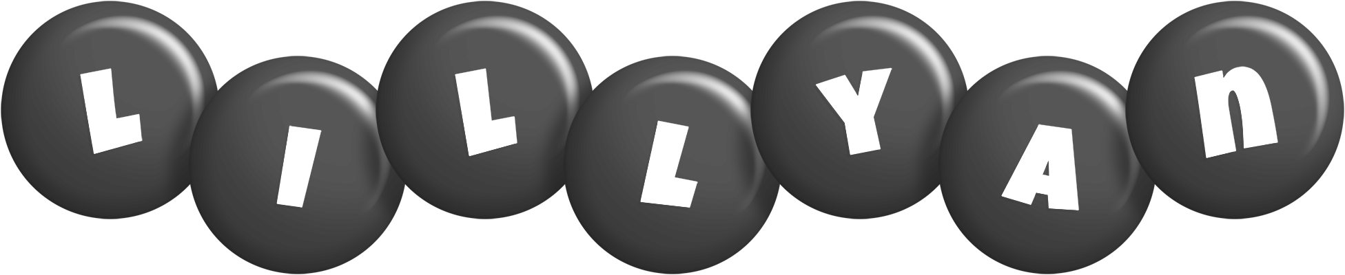 Lillyan candy-black logo