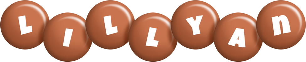 Lillyan candy-brown logo