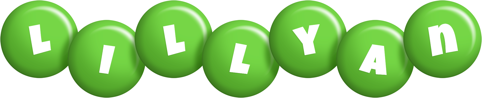 Lillyan candy-green logo