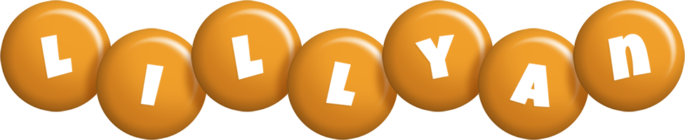 Lillyan candy-orange logo