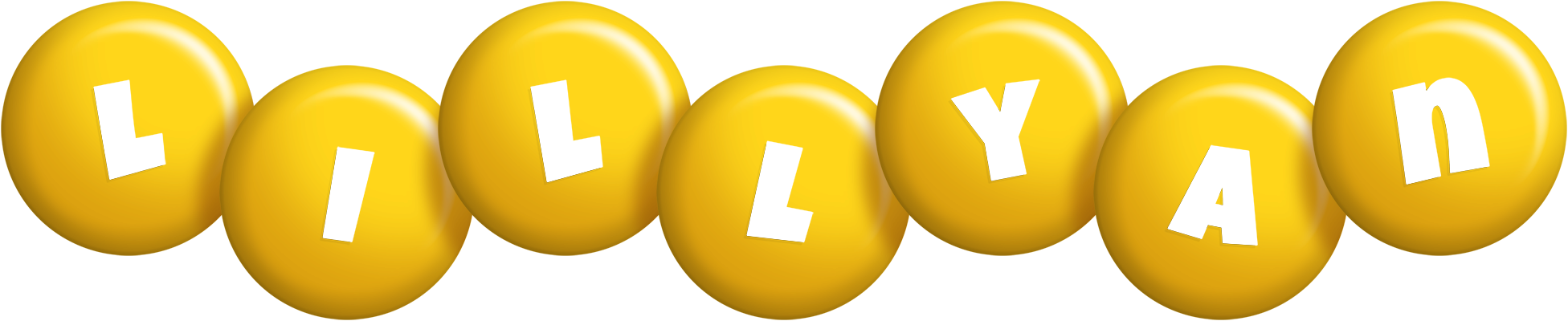 Lillyan candy-yellow logo
