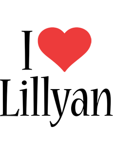 Lillyan i-love logo