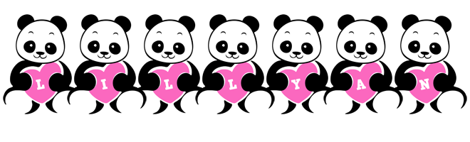 Lillyan love-panda logo