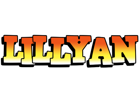 Lillyan sunset logo