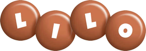 Lilo candy-brown logo