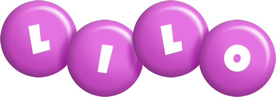 Lilo candy-purple logo
