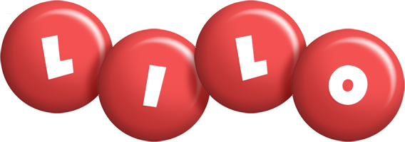 Lilo candy-red logo
