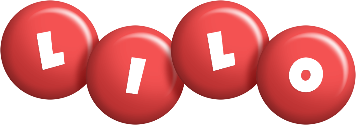 Lilo candy-red logo