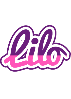 Lilo cheerful logo
