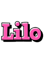 Lilo girlish logo