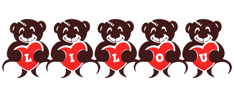 Lilou bear logo