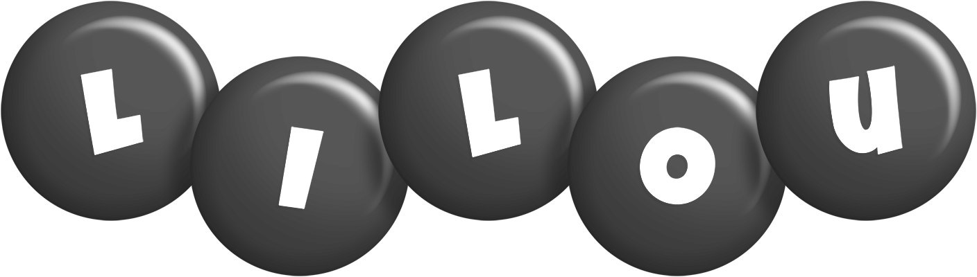 Lilou candy-black logo