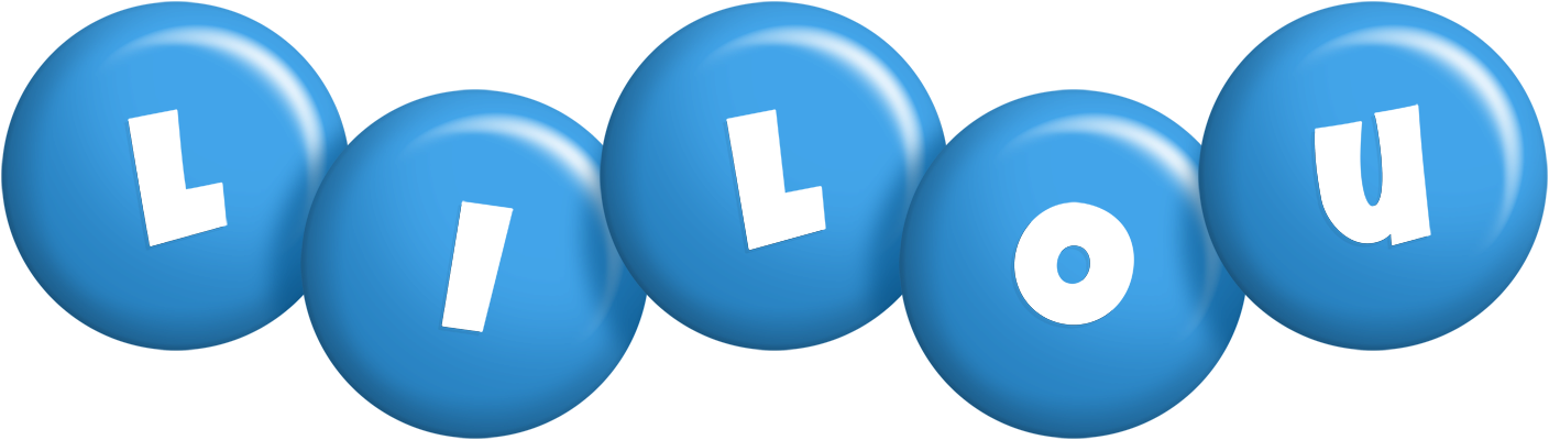 Lilou candy-blue logo