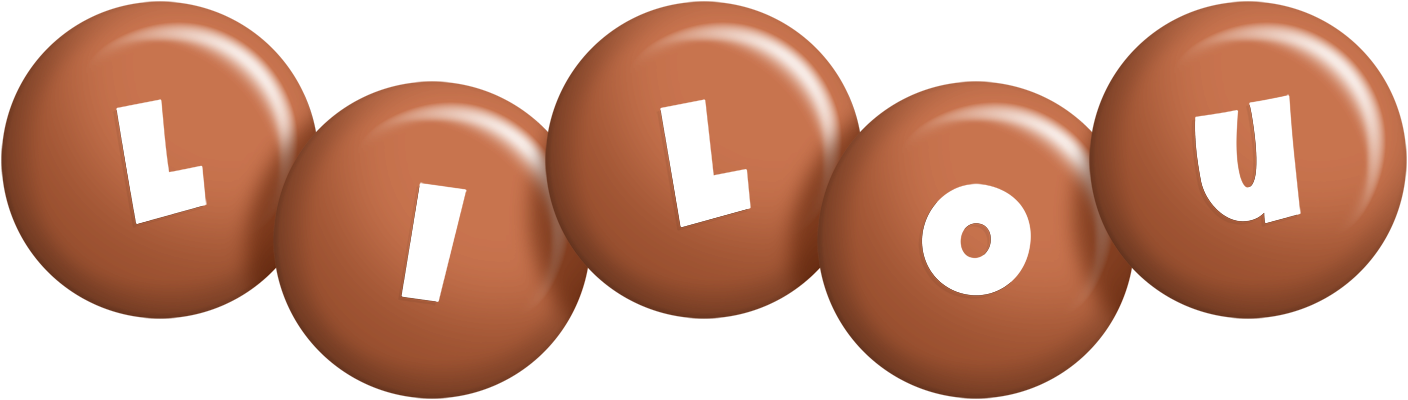 Lilou candy-brown logo