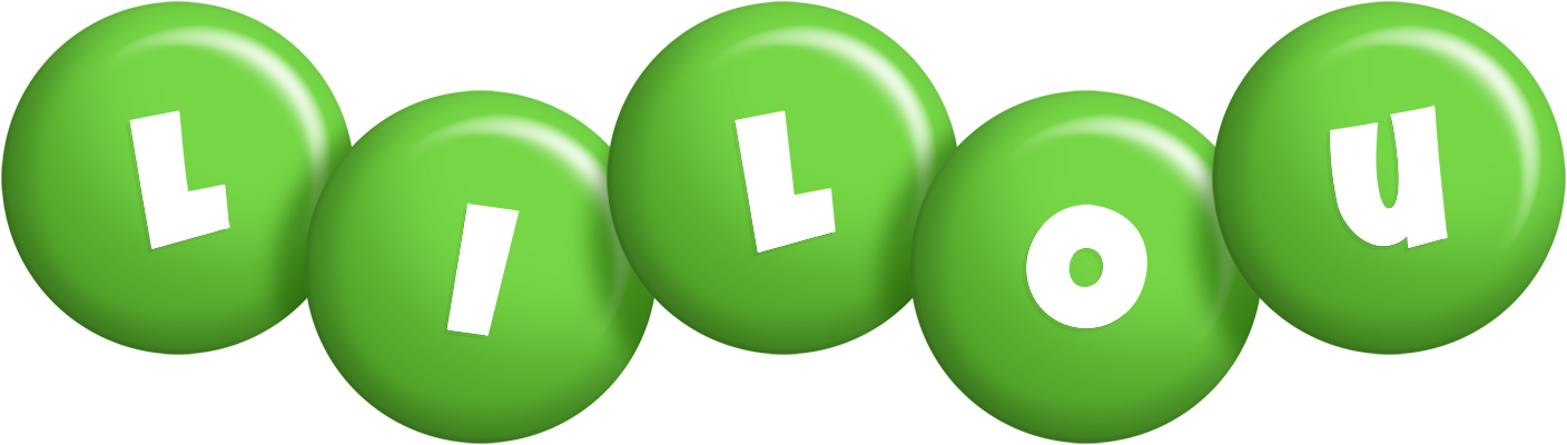 Lilou candy-green logo