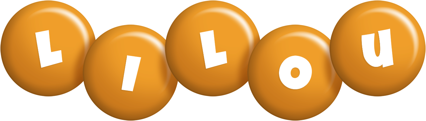 Lilou candy-orange logo