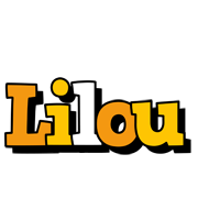 Lilou cartoon logo