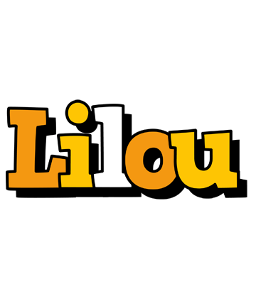 Lilou cartoon logo