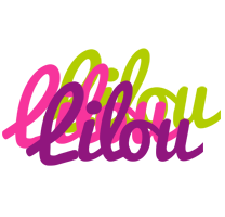 Lilou flowers logo