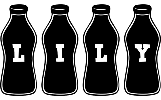 Lily bottle logo